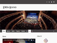 Tablet Screenshot of lordsofthesound.com